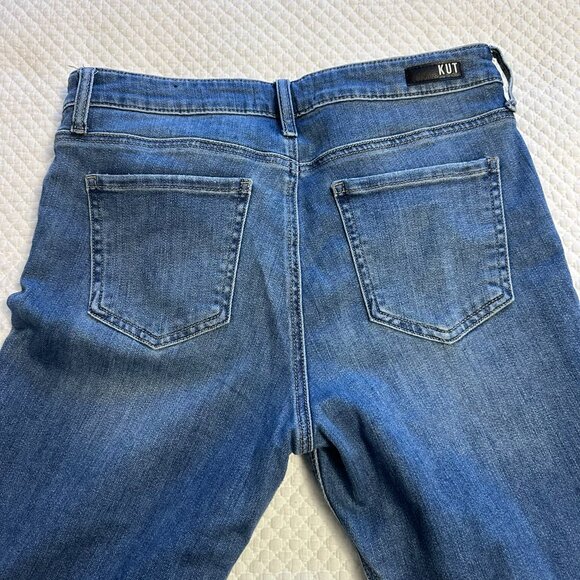 KUT Kelsey Fab Ab Ankle Flare Jeans - Picture 5 of 11